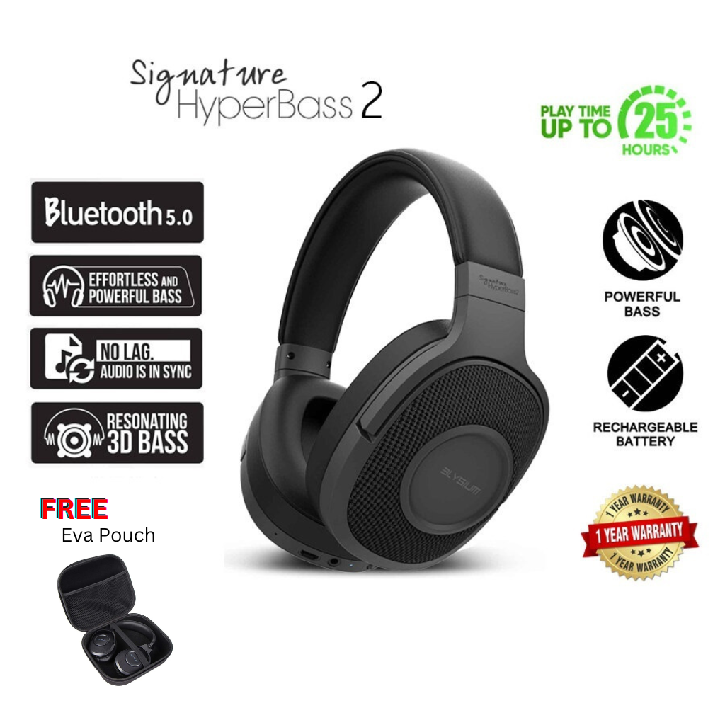 Elysium Signature HyperBass 2 Headphones - Image 2