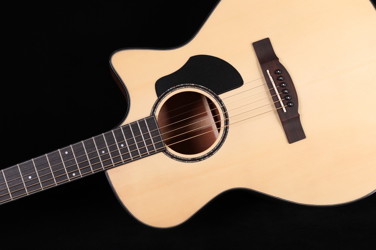 Alston SP25GE Spruce Top Grand Auditorium Acoustic Guitar with EQ - Image 5