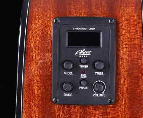 Alston SP25GE Spruce Top Grand Auditorium Acoustic Guitar with EQ - Image 2