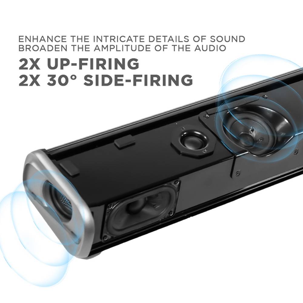 SonicGear StudioBar 6000 Dolby Atmos 5.1 Cinema Soundbar System TV Soundbar with Dual Mic - Image 8