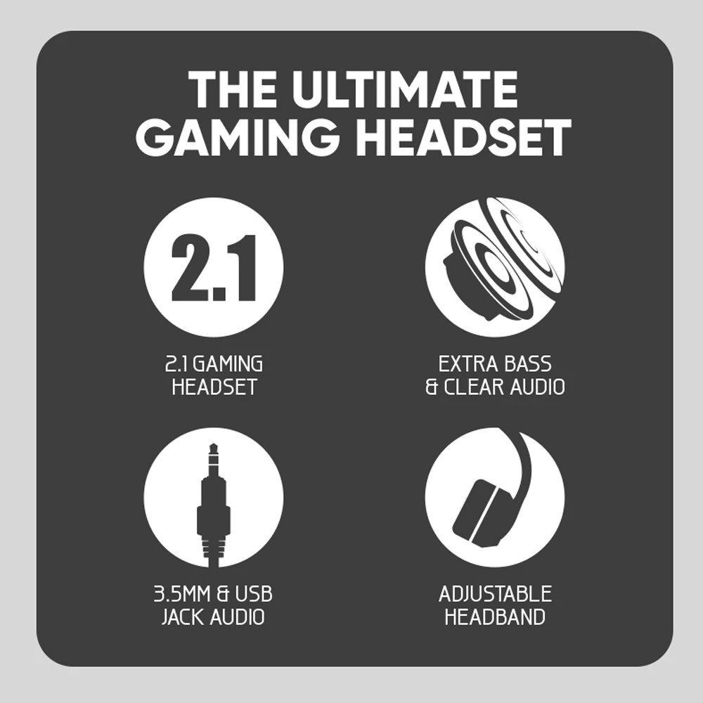 Armaggeddon Pulse 1 Chroma Gaming Stereo Wired Headphone with Mic | Mobile Gaming - Image 9